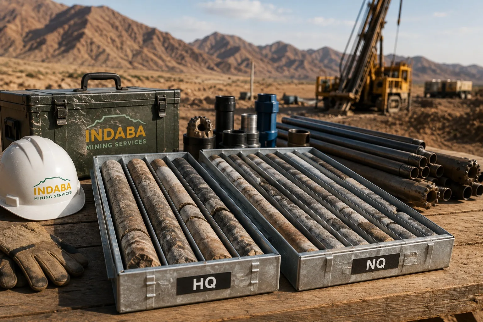 Drilling Support & Consumables at a mining operation